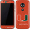 University of Miami Hurricanes Jersey Moto E5 Play Skin